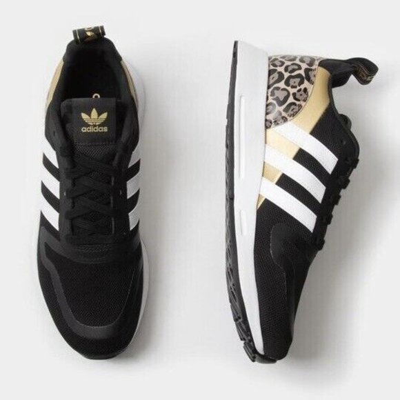 Adidas MultiX Women's Athletic Sneaker Casual Shoe Leopard Print Trainers #900 - Picture 5 of 11